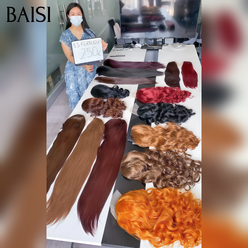 Business usine 1 bob lisse 10P 69€ assurance qualité ou 3 perruques ou  15 perruques  40 pouce 32 pouce 26 pouce 20 pouce 250€  faciles à revendre 100% identique couleurs et texture à la mode  nombres limités soldes sans retour
