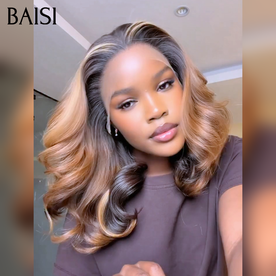 BAISI  13*4 lace frontal Perruque egg wave noir 100€ ou 4/30# 89€ ou Chioma pixie sans lace 39€ finger wave NOIR Moitié Prix Livraison Express 48H en 100% cheveux humains