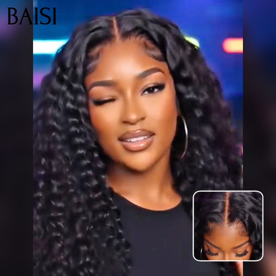BAISI PROMO 13x4 lace frontal deep wave 24 pouce 139€ en France Reçu 48H ou 2 perruques 300€ 13X4 lace 20 Pouces 2 couleurs ou 2 Achetées + 2 Gratuites = 430€ Moitié Prix en 100% vrais cheveux humains MP50