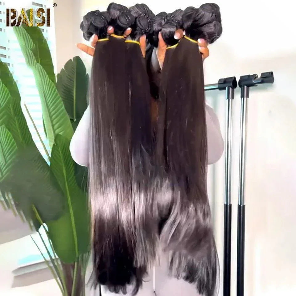 BAISI Qualité Garantie 15A 10 boules de Tissages Vietnamien Hair au Prix en Gros 100% vrais cheveux humains VIP150
