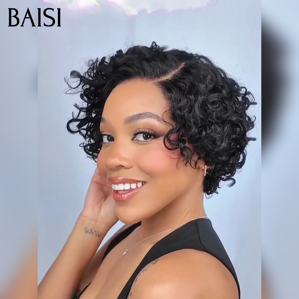 BAISI perruque la plus confortable sans colle seulement 48€ ou avec closure 75€ prix promotionel 100% vrais cheveux humains raw hair