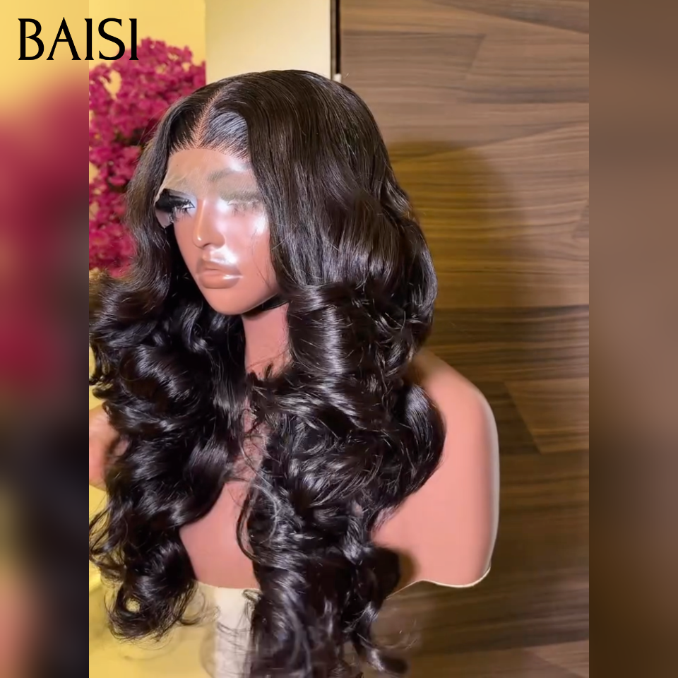 BAISI 13X4  Lace Frontal Body wave 18 et 22pouces en 100% Cheveux Humains  Reçu sous 48H TVA = 0€ Stock Limité