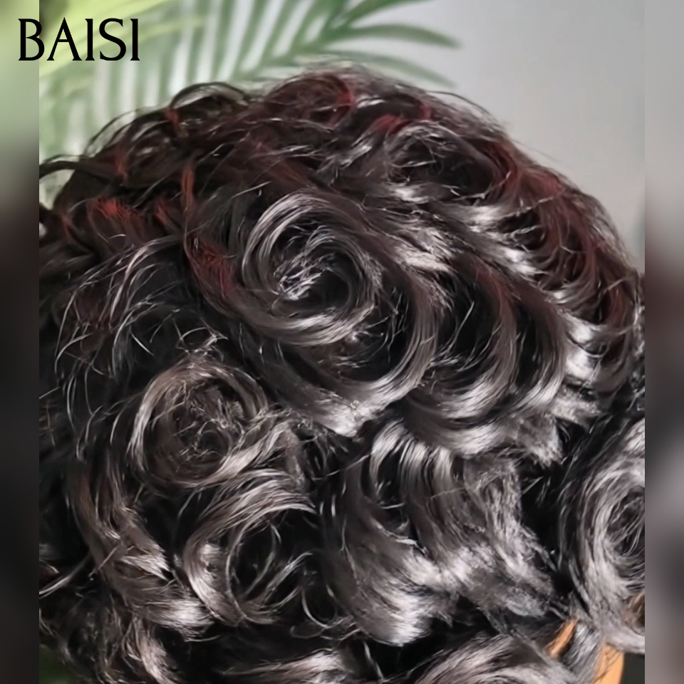 BAISI Promotion 2 Coupes noir et marron 75€ ou 2 Perruques bob Prix en gros 174€  100% vrais cheveux humains