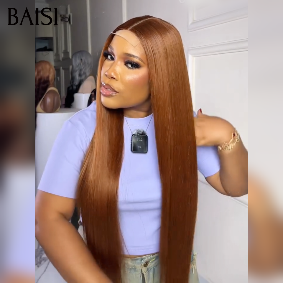 PROMO 13×4 ou 2*6 ou 4*4 lace au choix Perruque 10 pouce 65€ ou 20 Pouces 165€ ou  24 pouce 265€ Lisse Marron Mixte Miel 4/27# human hair