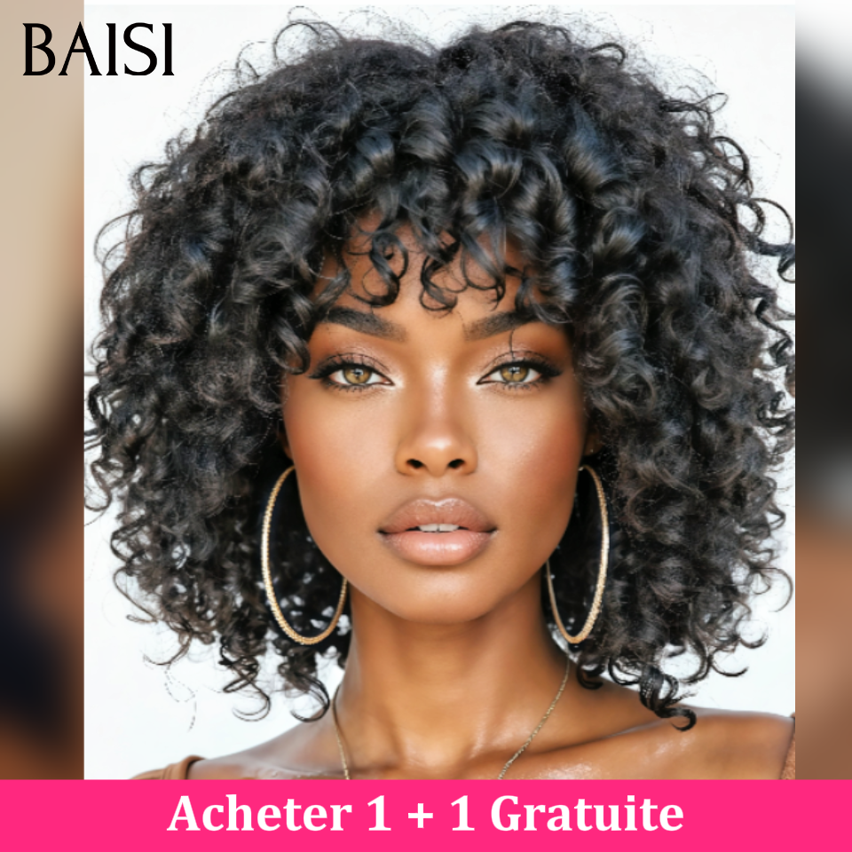 BAISI Achetez 1 + 1 Gratuite 3 modèles au choix stocks pas bcp soldes 100% vrais cheveux humains