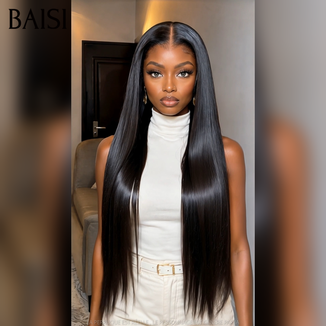 BAISI Promo 13x4 Lace Perruque Lisse 20 Pouces 88€ Prix Inédit Ou 2 Perruques 188€ Livraison Gratuite 48H PRIX GROSSITE lace frontal Lisse et Body wave 20 Pouces en France en 100% Cheveux Humains