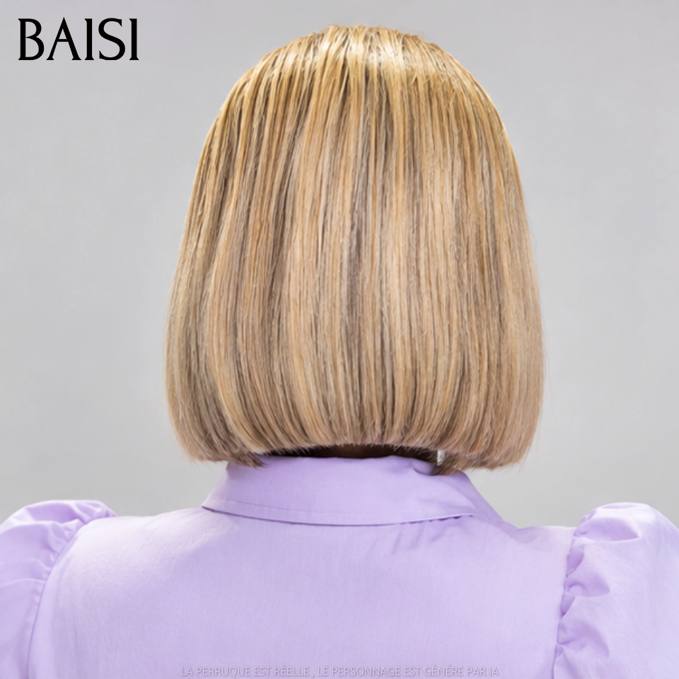 BAISI NOUVELLES ÉTÉ 2026 Perruque bob en couleur personnalisée comme vidéo 98€ 8 pouces 100% Cheveux Humains