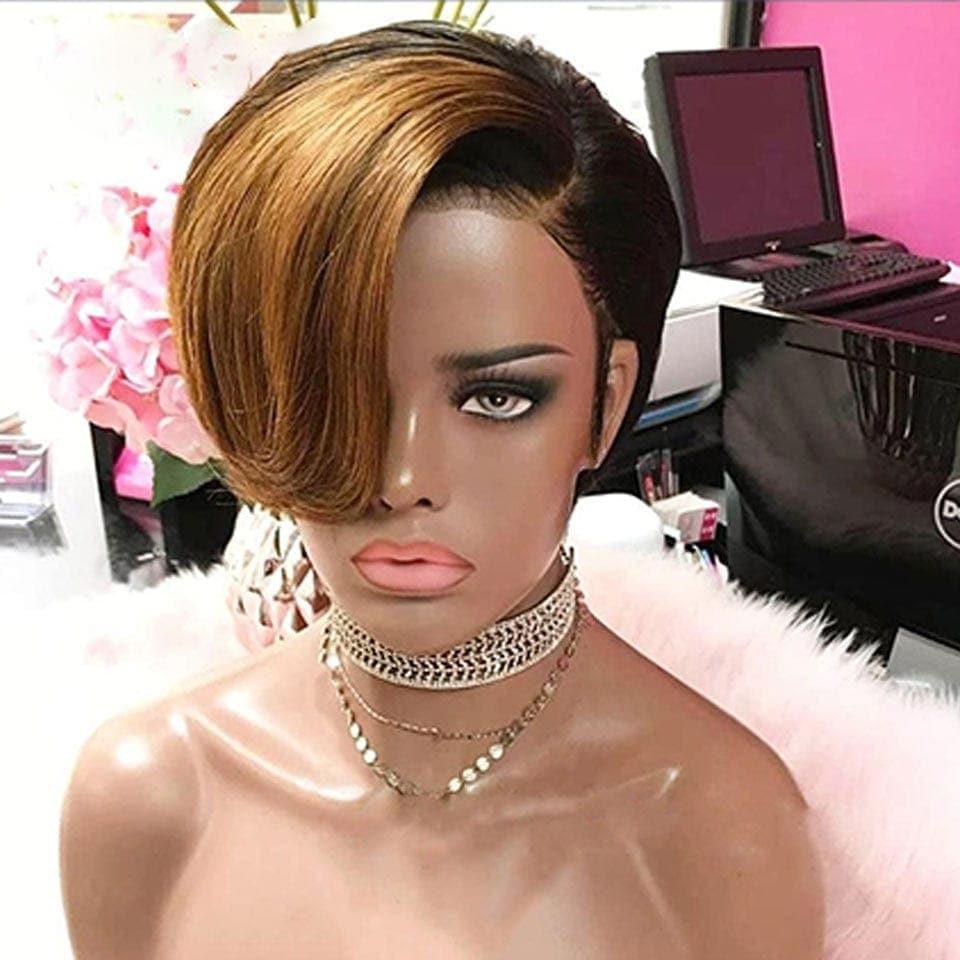 BAISI promoção relâmpago 6 perucas bob 320 euro ou 3 perucas 449 euro 2X6 liso de luxo 20 polegadas e 13X6 ondulação encaracolada 300% densidade em 100% cabelo humano verdadeiro