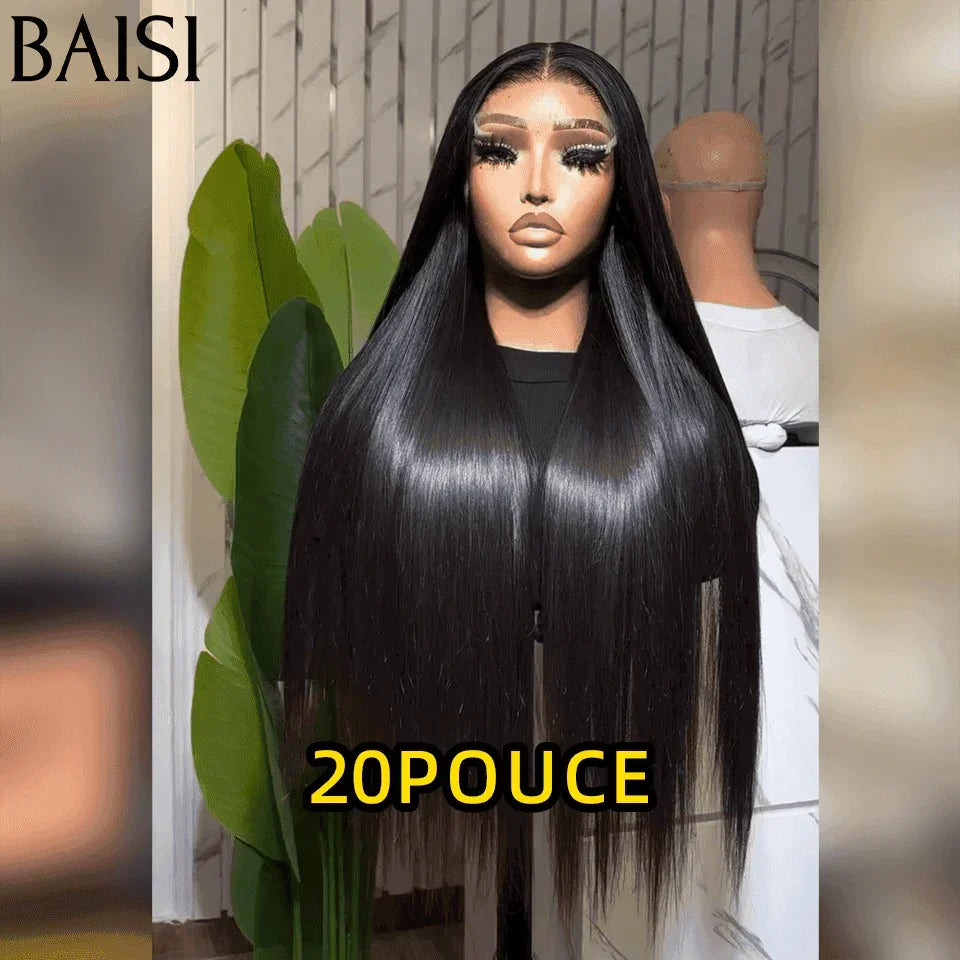 BAISI Lot de la 2perruque vente en gros 2 perruques Body wave 18 Pouces plus Lisse 20 Pouces 269 euro code : FR38