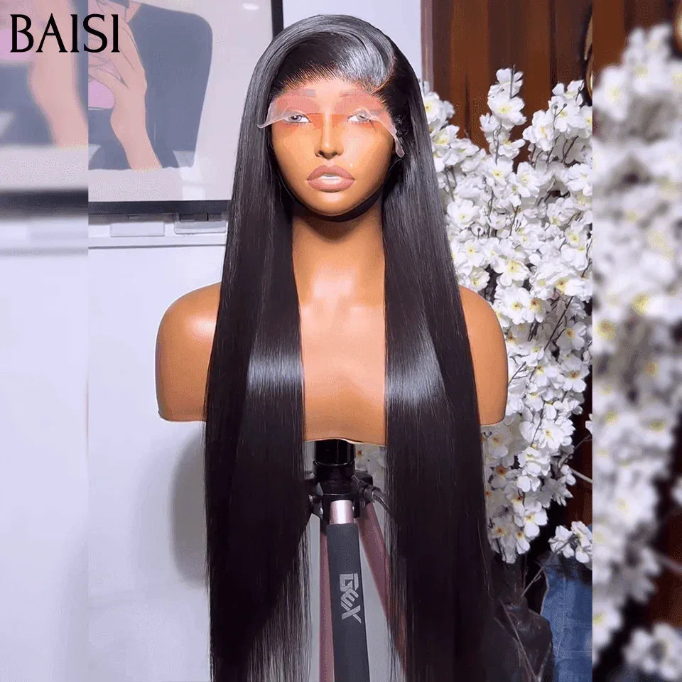 BAISI RAW HAIR peruca lisa 13x6 com mais de 10 anos de uso e muito bem cuidada
