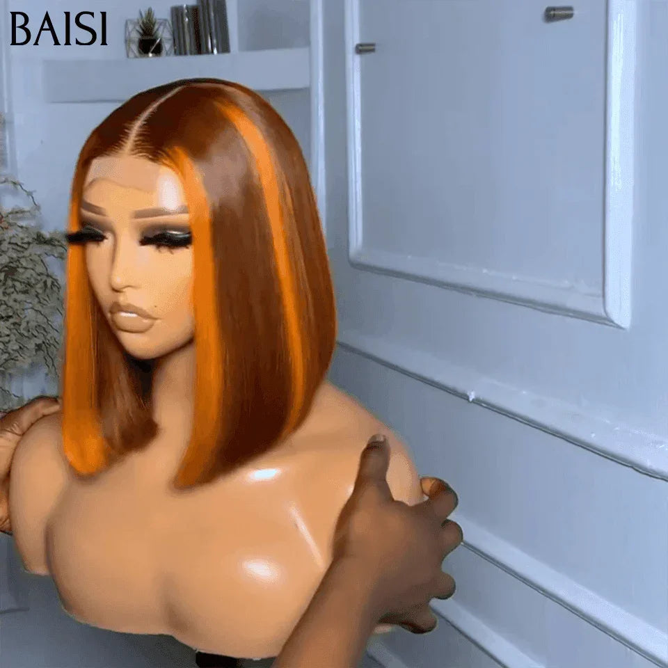 BAISI vente flash 6 Perruques 2X6 lace Lisse BOB 6 Couleur différentes  8 Pouces de luxe en 100% vrais cheveux humains 439 euro  Code: FR38