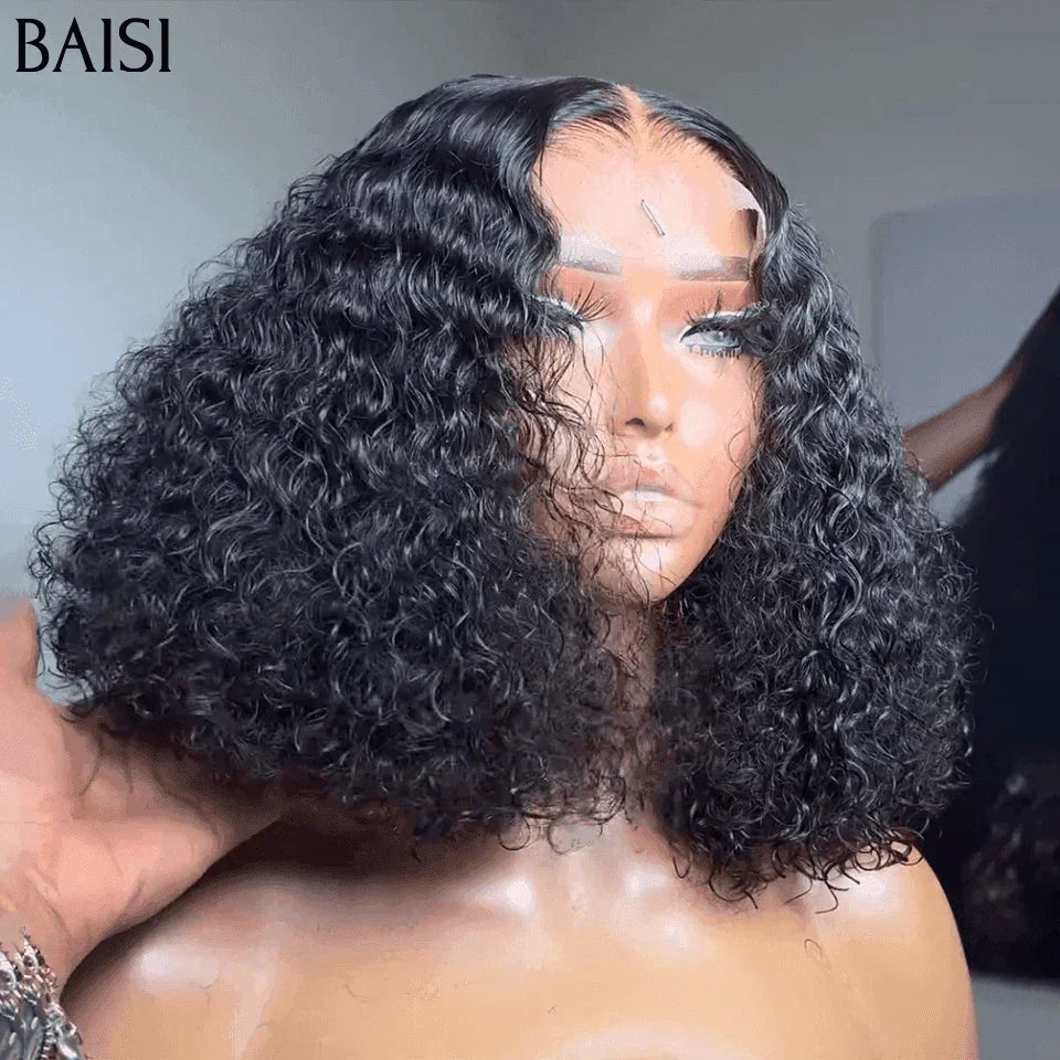 BAISI HAIR FR 3 Parrucche bob 269€ in Colore Marrone 1BT4# e NERO in 100% Capelli Umani