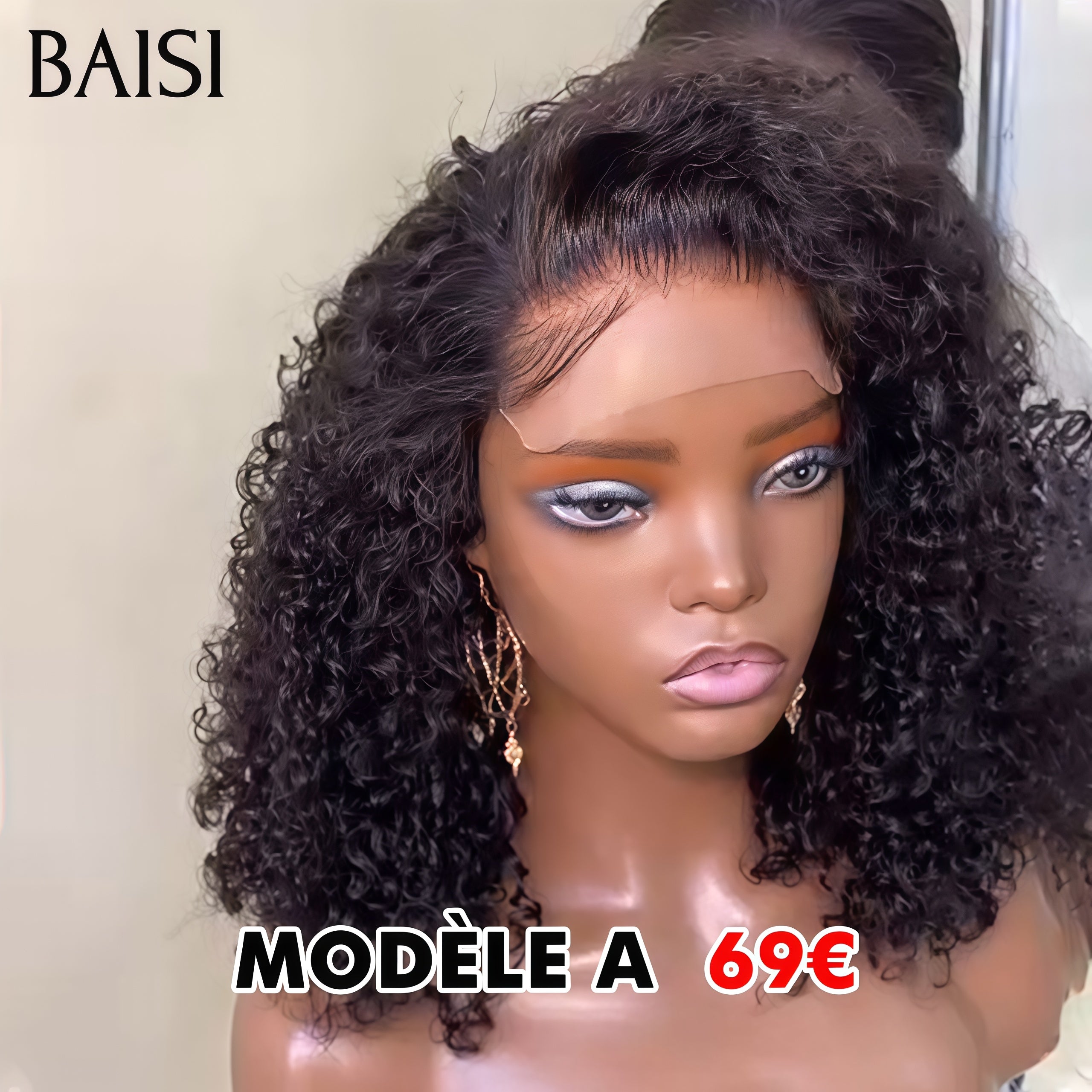 BAISI Nouvelle Arrivée Perruques 3 styles de perruques différents Notre USINE en PROMO  En 100% cheveux humains