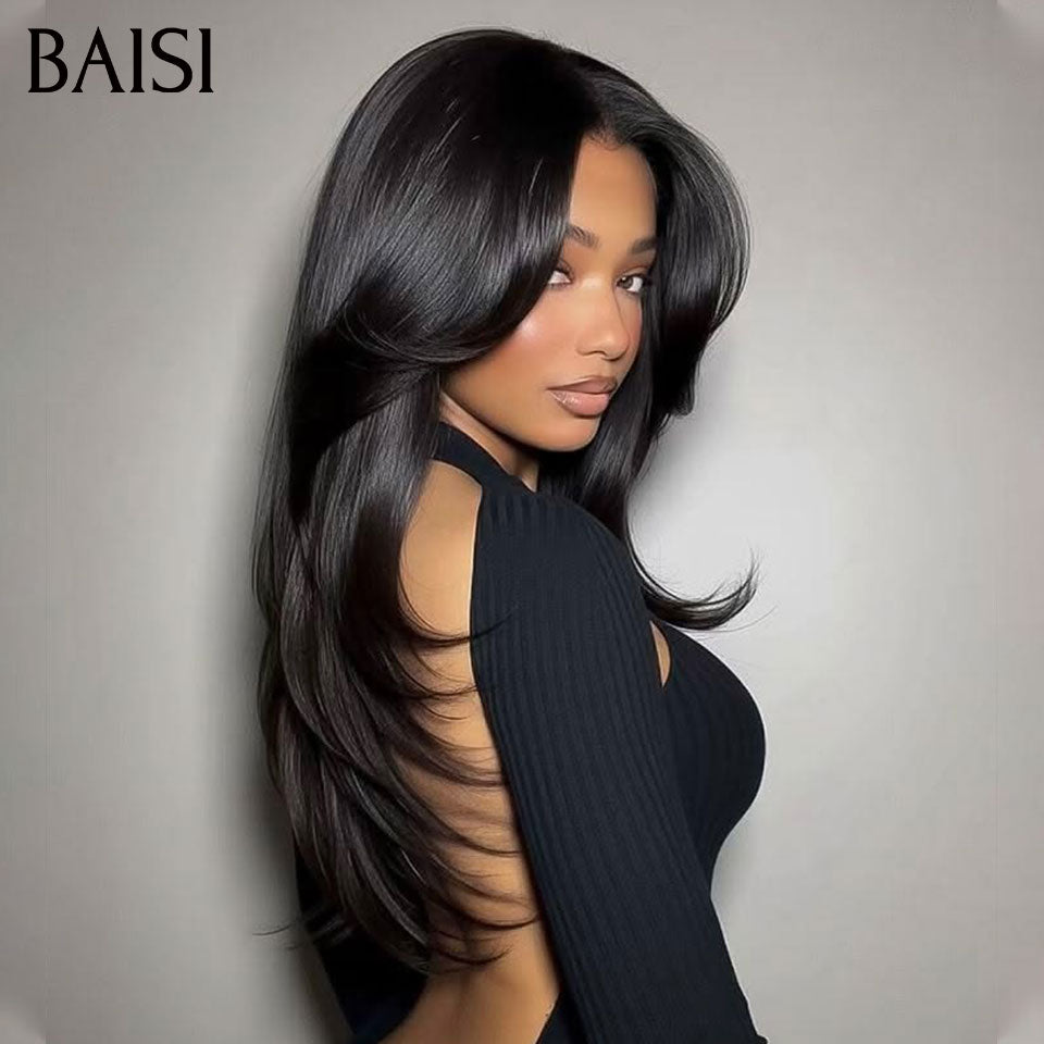 BAISI 9 perucas por grosso 599€ ( qualidade+quantidade ) ou 4 perucas de qualidade 229€ em França ou peruca lisa de luxo Bob 2x6 Lace 10 polegadas 109€ metade do preço 100% cabelo vietnamita Cores personalizadas em 100% cabelo humano verdadeiro MP50