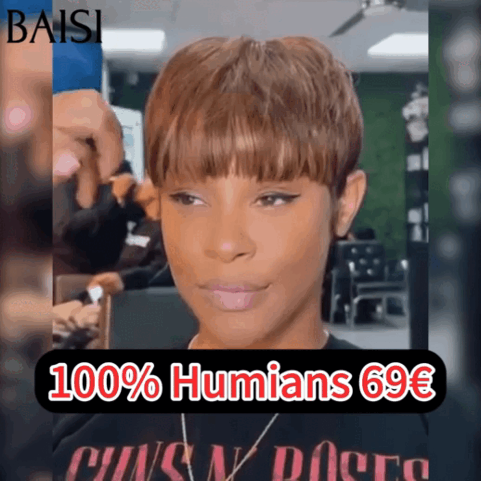 BAISI Big Promo small cut machine made in 100% Human Hair #026 FR38