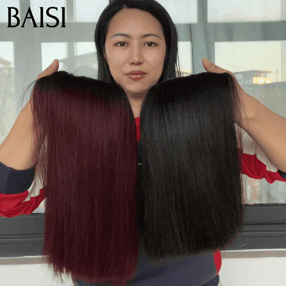 BAISI vendita lampo 2 parrucche in 100% capelli veri umani 188 euro (nessun codice necessario)