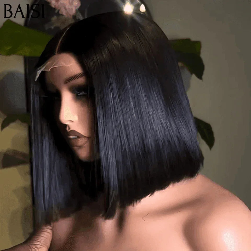 Parrucca con chiusura in pizzo BAISI 2 * 6 in capelli umani al 100%.
