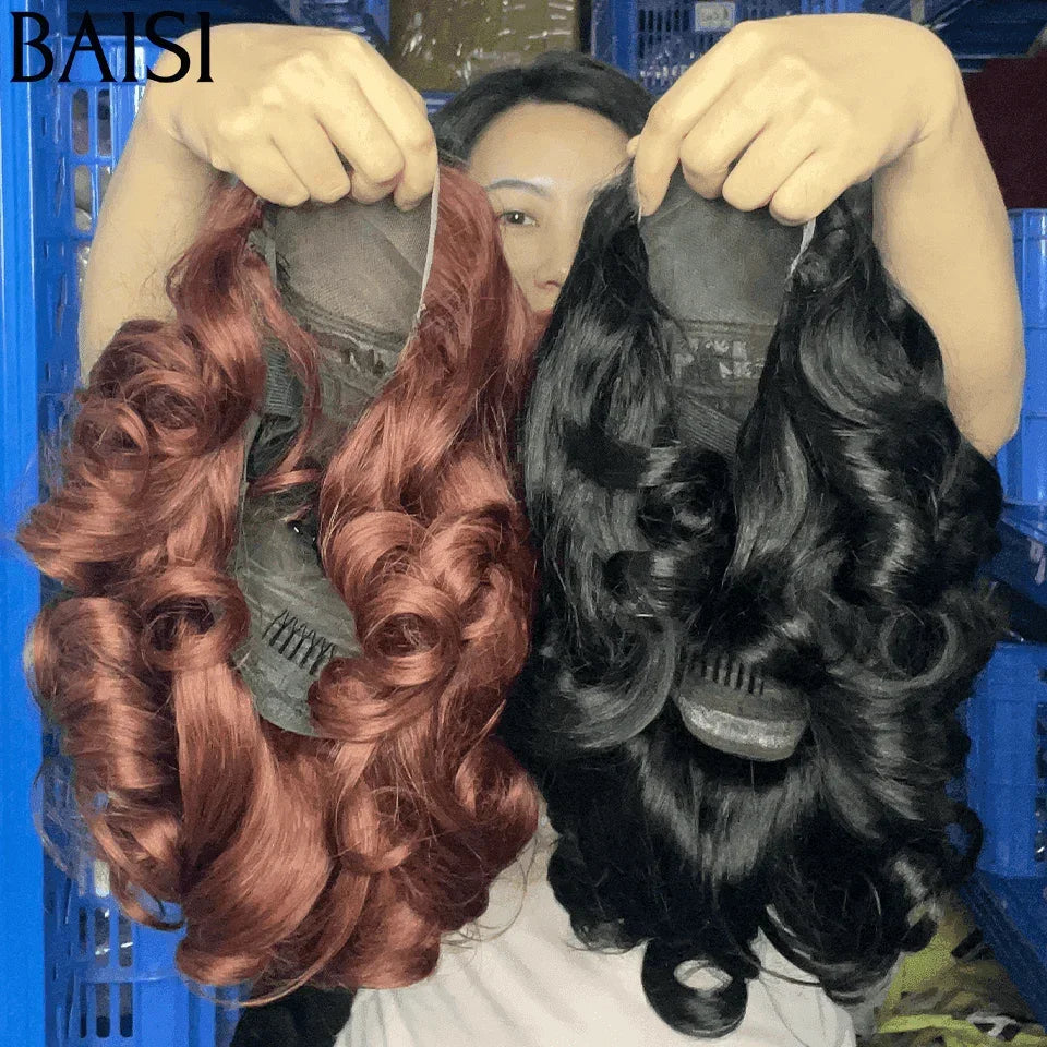 BAISI 2 parrucche 150€ bob egg wave 2 Colori 4X4 pizzo in 100% veri capelli umani