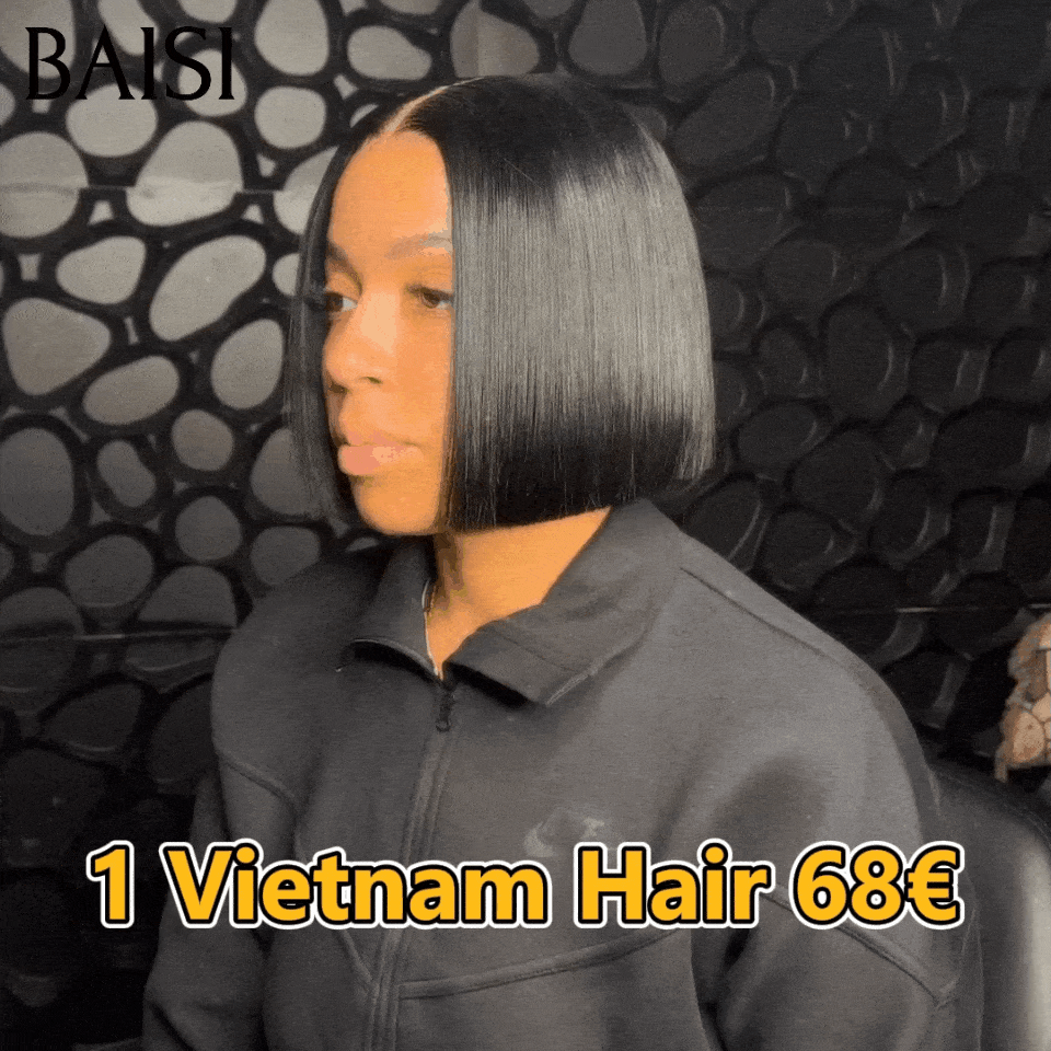 BAISI Achetez 2 perruques minimum au prix d'usine fournisseur Petit Perruque Monica ou 2x6 lace Lisse DE luxe 8 Pouces en 100% Vrais Cheveux Humains (Pas Besoins De Code)