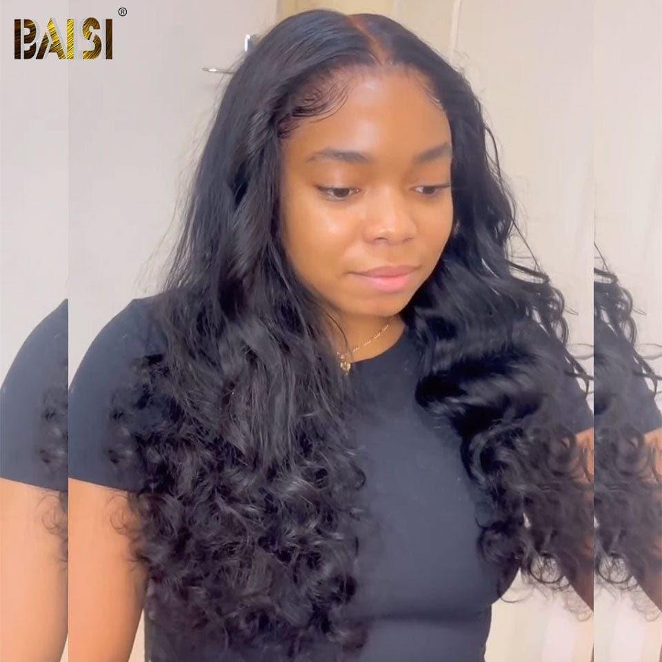 Parrucche BAISI 4X4 Luxury Egg Curl A2 Realizzate con capelli vergini a doppia tiratura, volume 250% densità, più di 20 anni di utilizzo ks 23029