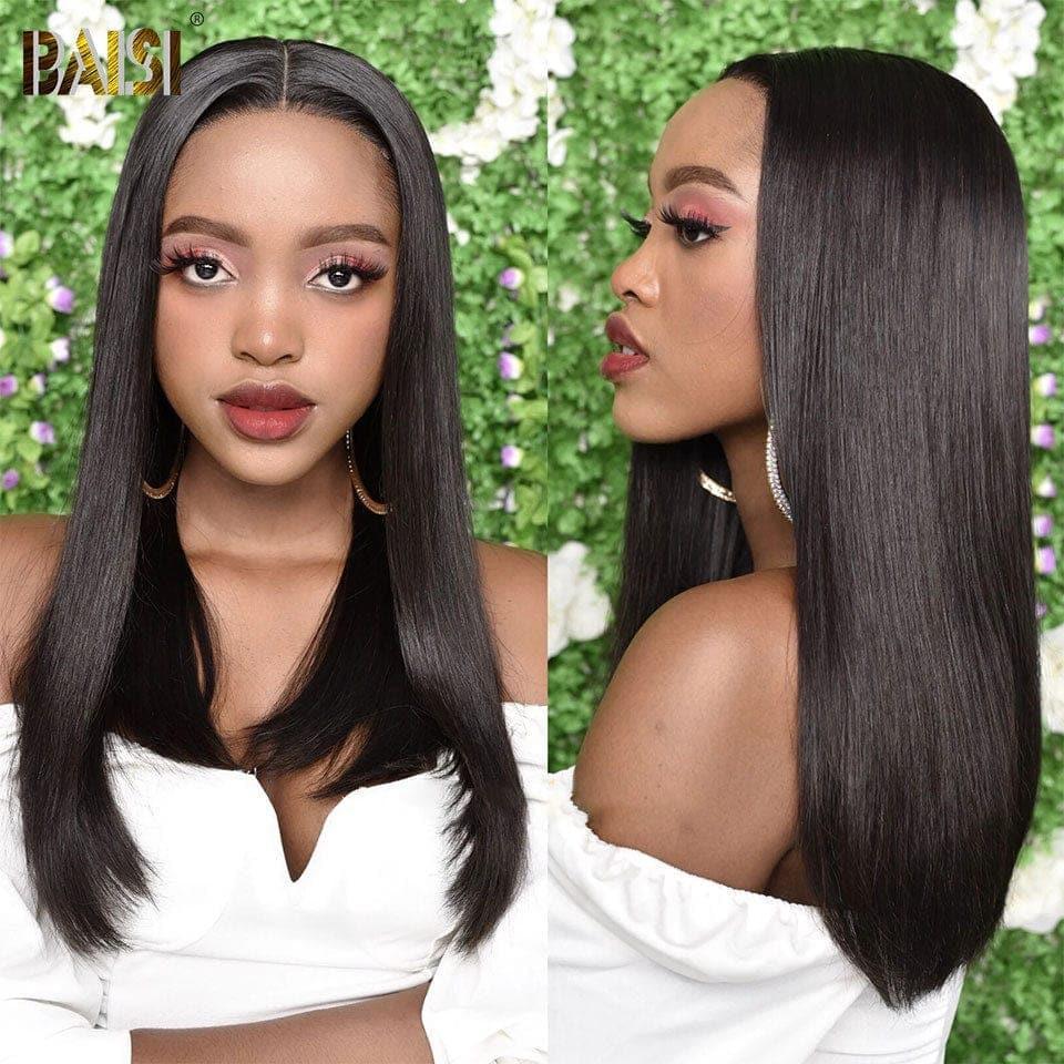 BAISI 13X4 Parrucche di lusso SDD BONE STRAIGHT 100% Vietnam Capelli lisci A1 Realizzati con capelli vergini a doppia trafilatura volume 250% densità più di 20 anni di utilizzo