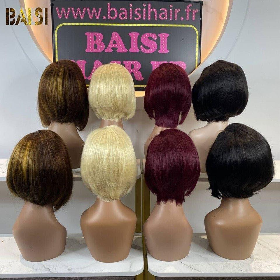BAISI 1 pixie preto 69€ ou 4 Pixie com lace frontal 199.99€ em promoção em 100% cabelo humano verdadeiro