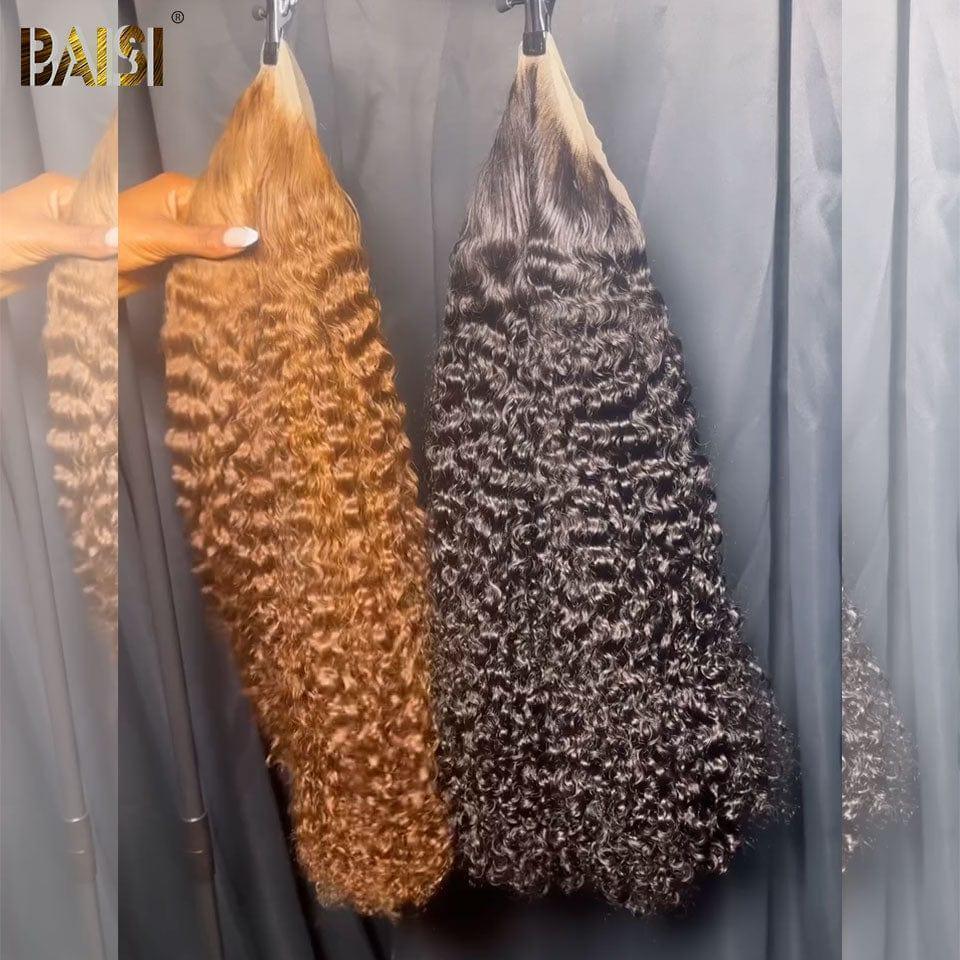 Parrucca frontale BAISI 13x6 onda profonda NERA o miele 30# 26 pollici in vendita con CODICE in capelli grezzi al 100% Codice D: FR20