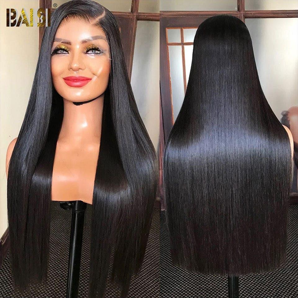 BAISI lace Frontale perruque Lisse à  moitié prix 24 pouces 139€ en 100% cheveux humains