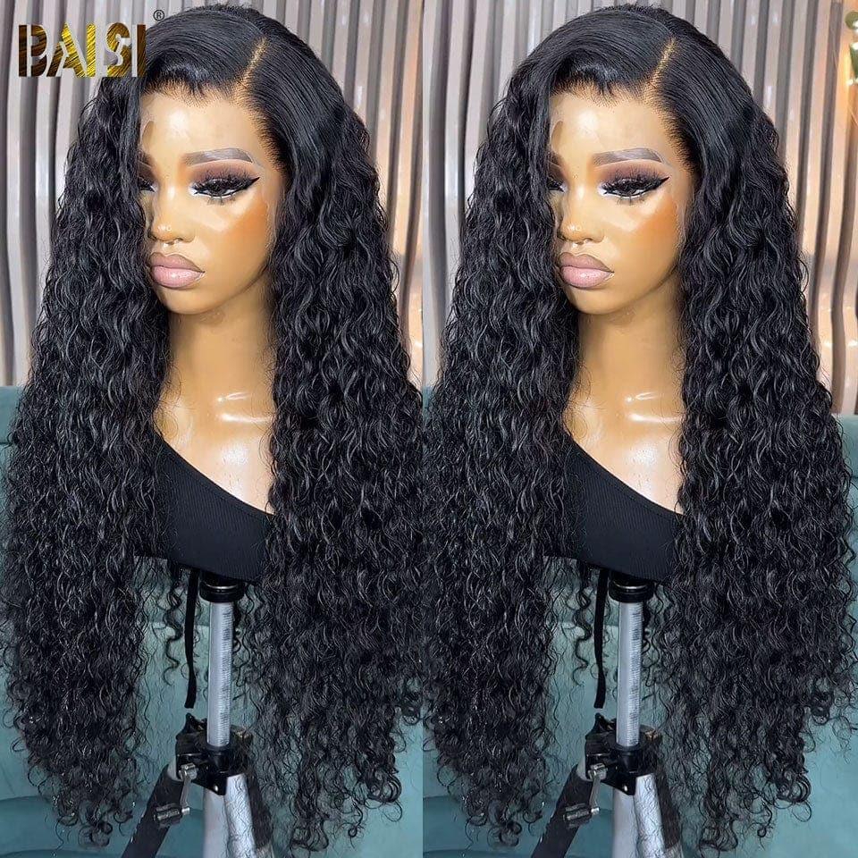 BAISI HAIR FR Grandes Promotion 13x4 Lace Frontal Perruque Curly Wave 12 pouce 78€ en 100% Raw Hair