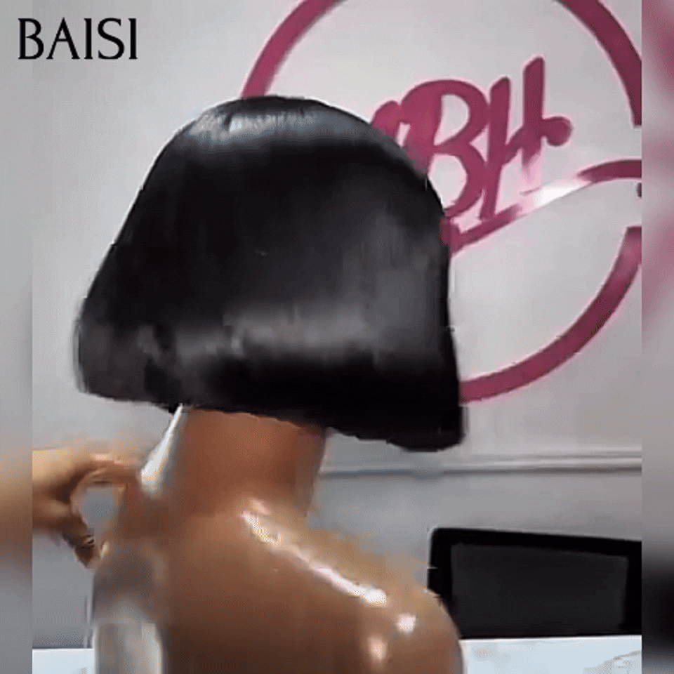 BAISI 1 Parrucca 2x6 Liscia 8 pollici 69€ 100% Vietnam Hair 2 Parrucche 125€ 100% veri capelli umani BS120