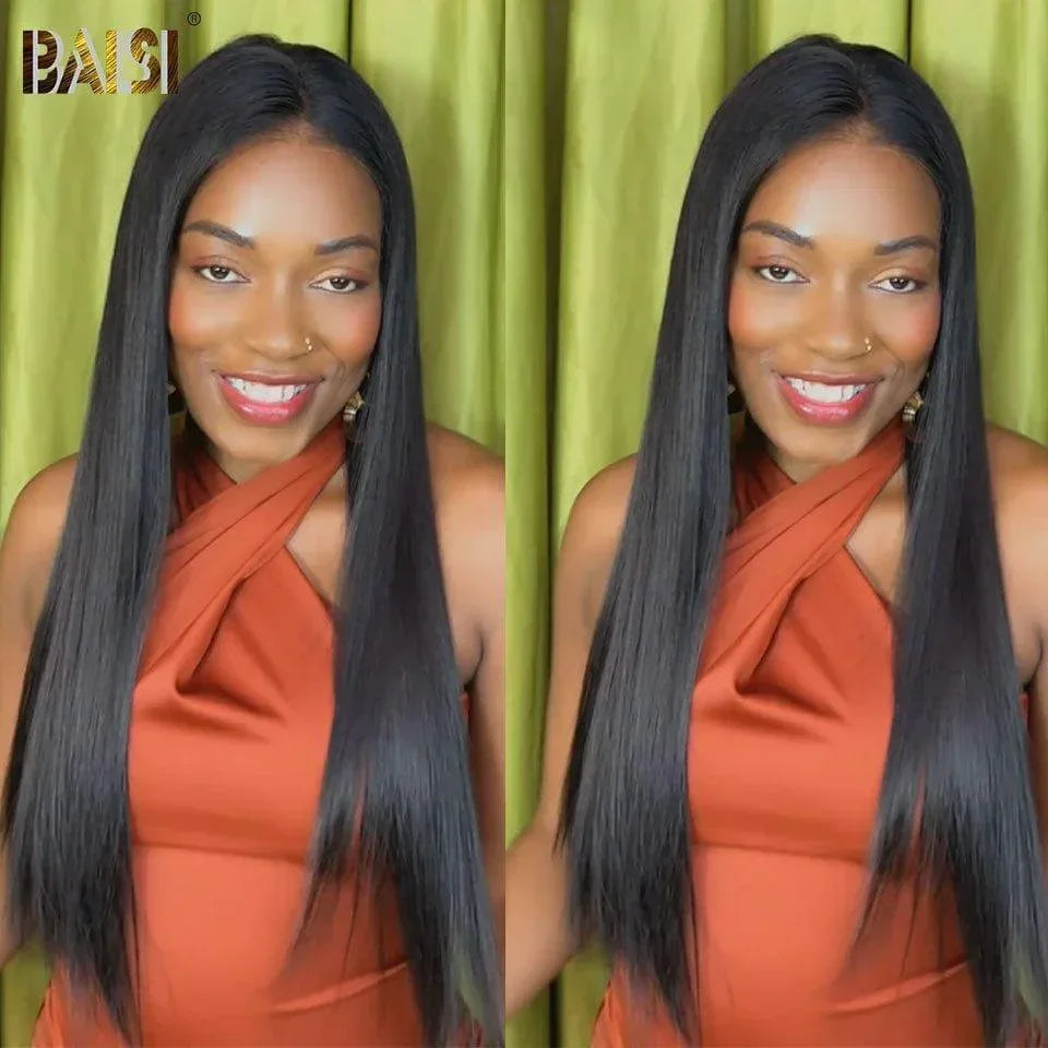 BAISI 4X4 lace closure Lisse 22 Pouces 129€ ou 2 Perruques Double Drawn 280€ en 100% vrais cheveux humains