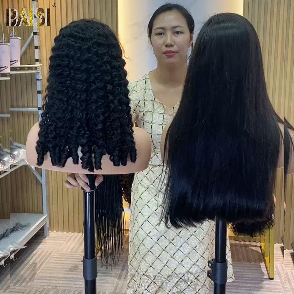 BAISI 4X4 lace closure Lisse 22 Pouces 129€ ou 2 Perruques Double Drawn 280€ en 100% vrais cheveux humains