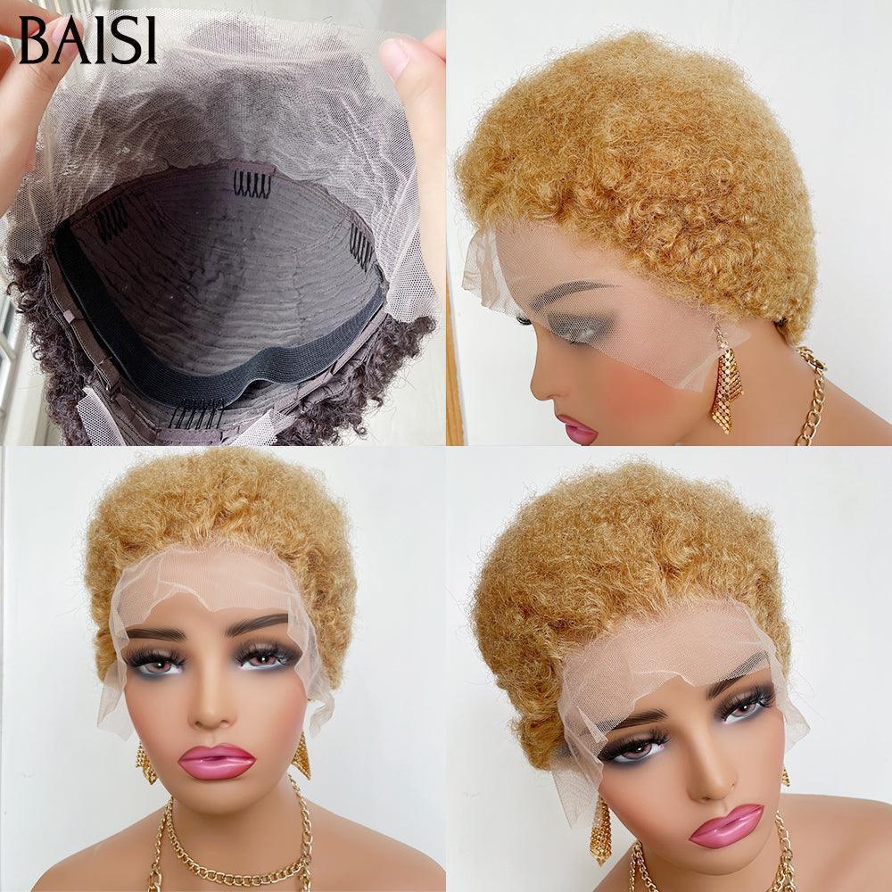 BAISI Coupe courte afro curly Miel -905 59€ en 100% Cheveux Humains