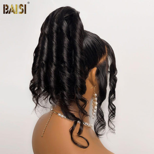 BAISI 360 Lace 18 Pouces noir ou Mixte Body wave En 100% Cheveux Humains