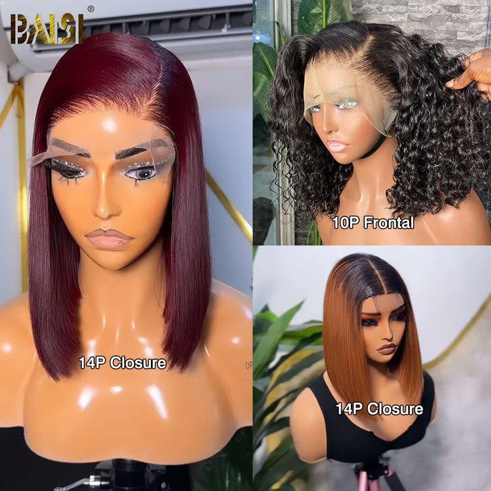 BAISI 2x6 chiusura in pizzo Lisse sdd bone straight 8 Pouces 69€ o 3 Parrucche in FRANCIA 250€ PREZZO promozione 100% capelli umani veri, Codice: FR20