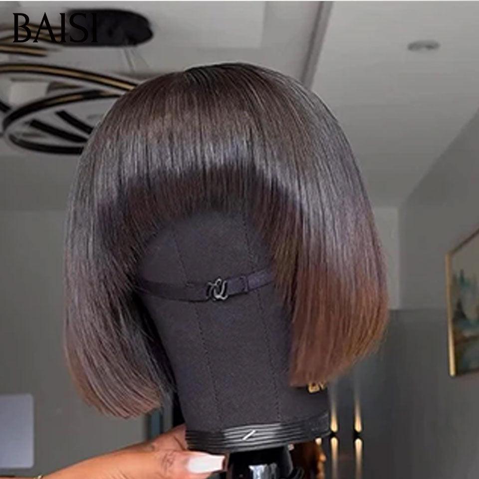 BAISI 3 perruques au choix 240€ ajouter dans le panier un par un au prix d'usine fournisseur coiffure Personnalisée boucle sans colle ou 13X4 lace ou 4X4 lace 9 différentes types de perruques pixie vente en gros pour revendre  (Pas Besoin de Code)