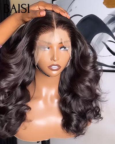 BAISI SDD Parrucche di Lusso Alta Qualità Body Wave A2 Realizzate con capelli double drawn ciocche vergini volume 250% densità oltre 20 anni di utilizzo