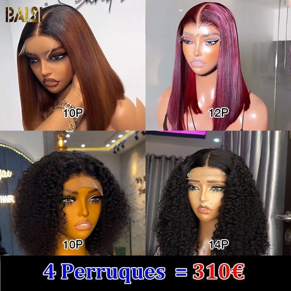BAISI 2 Pixie Curtas 80€ pixie afro ou 4 Perucas para revenda 310€ em 100% cabelo humano verdadeiro