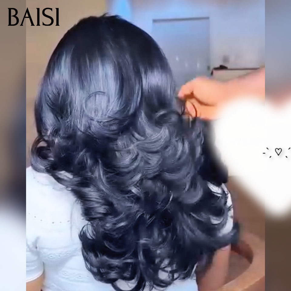 Promotion 13X4 HD lace frontal Perruque pour revendre Body wave en NOIR 100% Raw Hair en 100% vrais cheveux humains