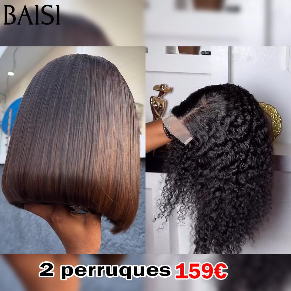 BAISI 3 Parrucche Frontale = 250€ 13X4 frontal 20 Pollici o vendita flash 2 parrucche in 100% capelli umani veri 159€