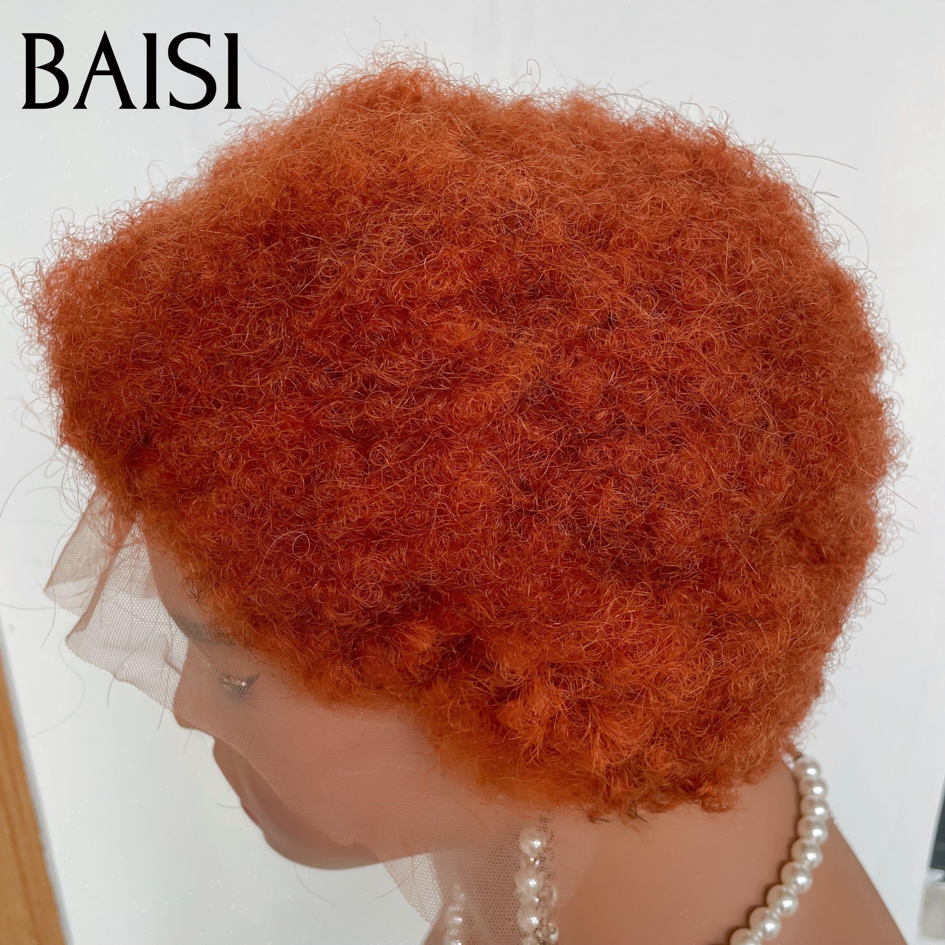 BAISI 13X4 lace frontal pixie curly NOIR 52€ ou Coupe Courte pixie 350# -905