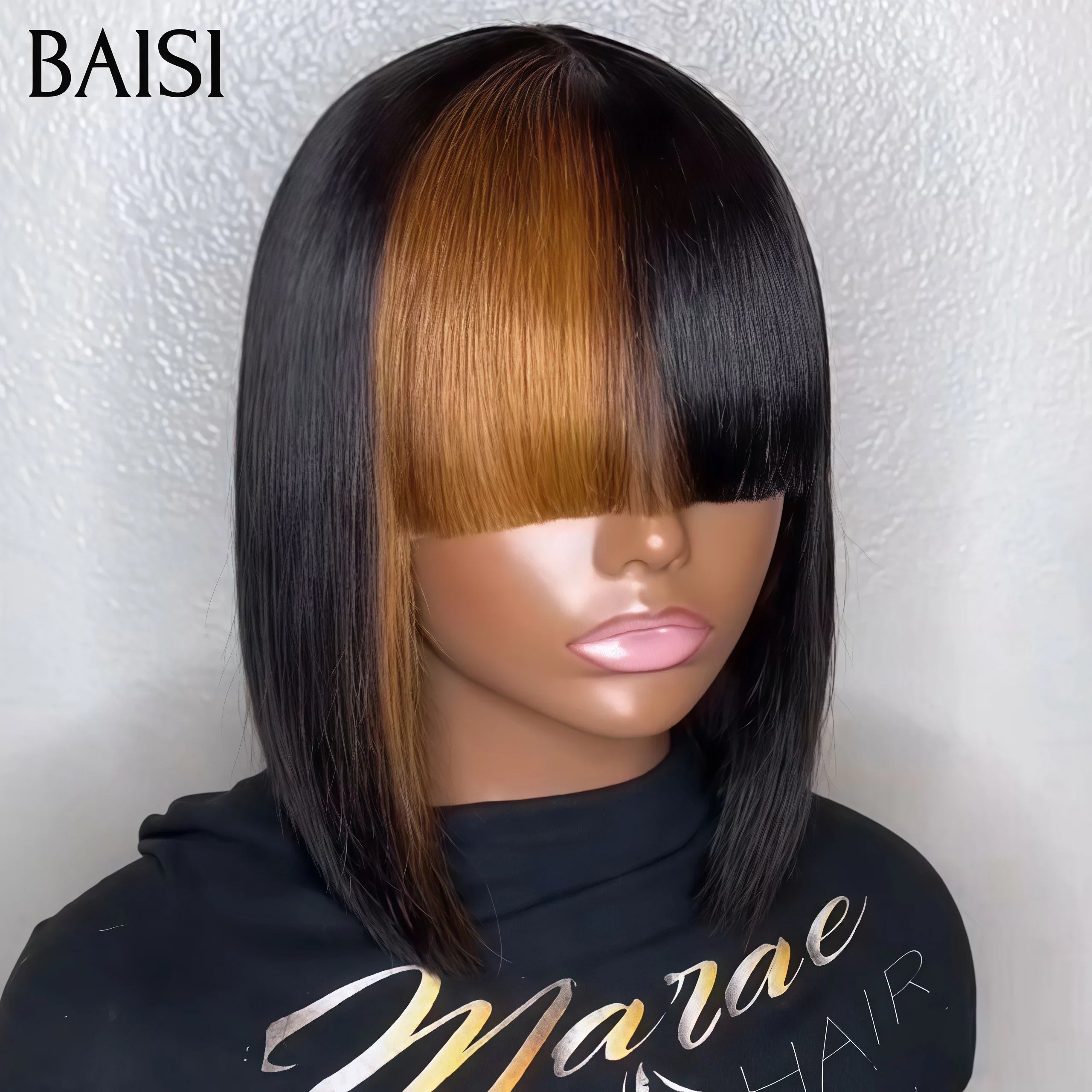 BAISI vendita lampo 2 parrucche in 100% capelli veri umani 188 euro (nessun codice necessario)