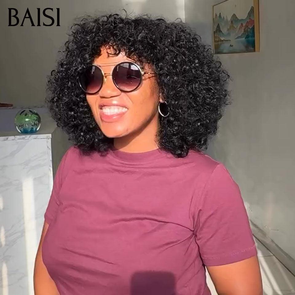 BAISI  4 Perruques pour revendre 229€  pixe 4 types de perruques différents en 100% vrais cheveux humains BS60