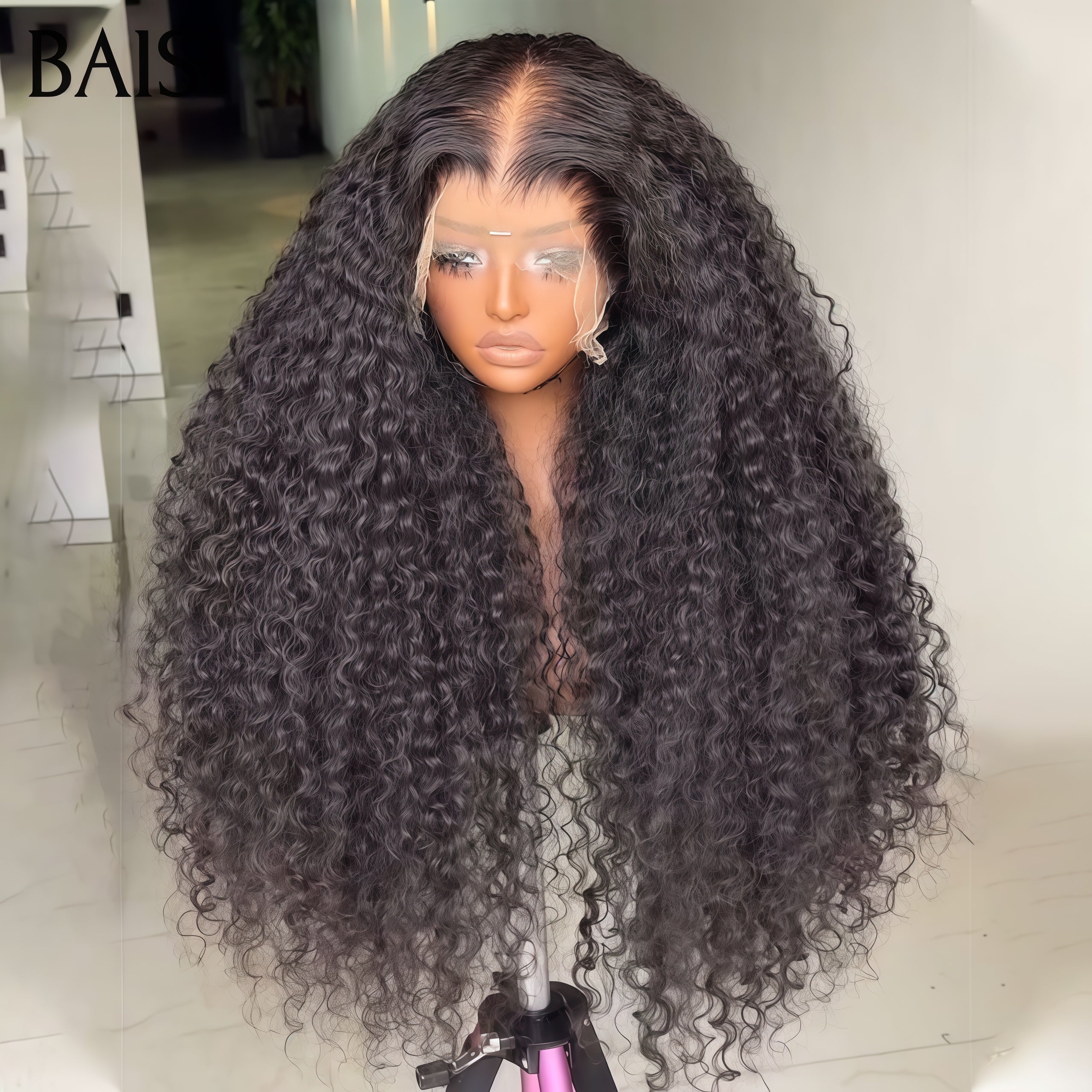 BAISI 13X4 lace frontal deep wave 20 pouces ou 3 perucas sem cola prontas a usar 448€ preço promocional em 100% cabelo humano verdadeiro