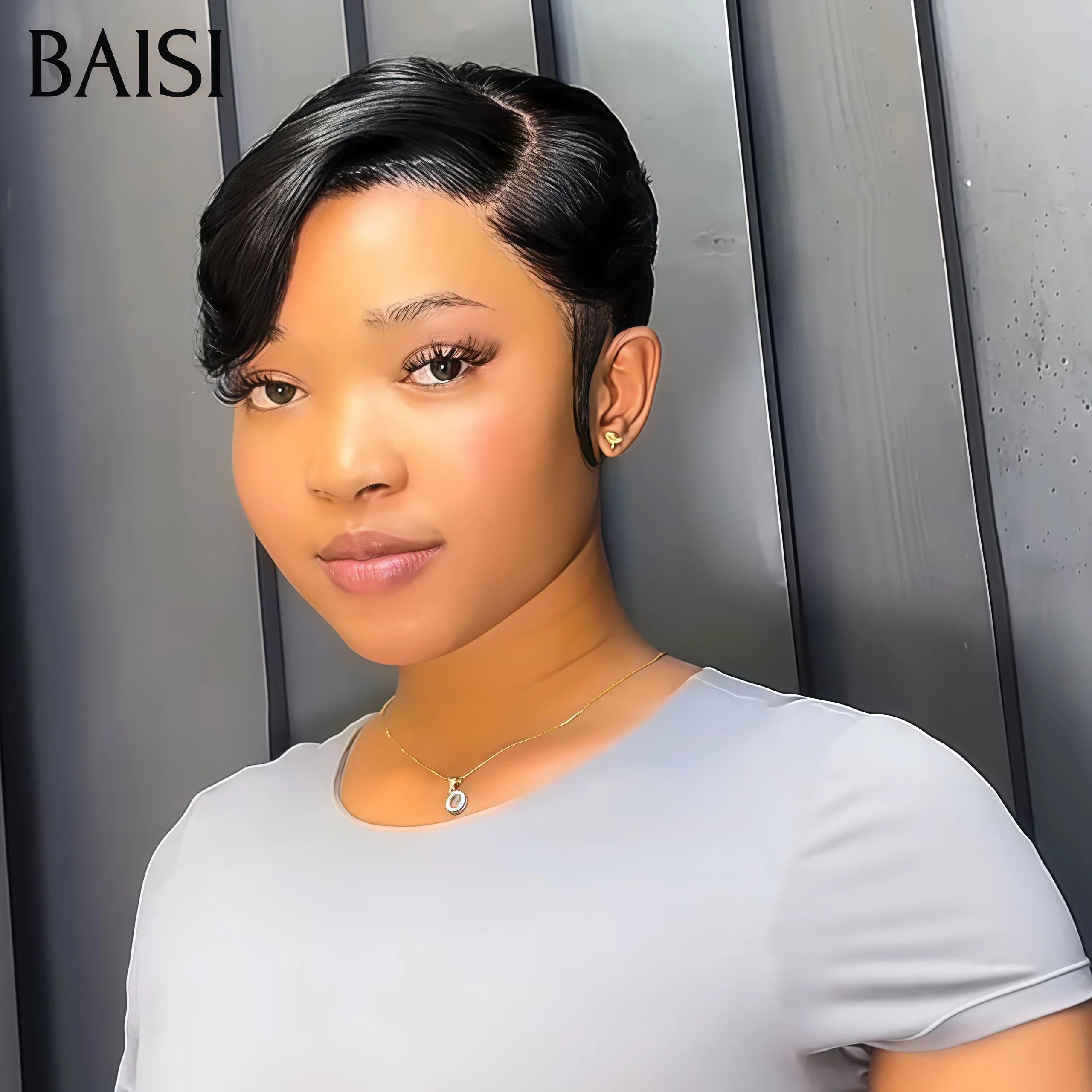 BAISI 1 pixie preto 69€ ou 4 Pixie com lace frontal 199.99€ em promoção em 100% cabelo humano verdadeiro