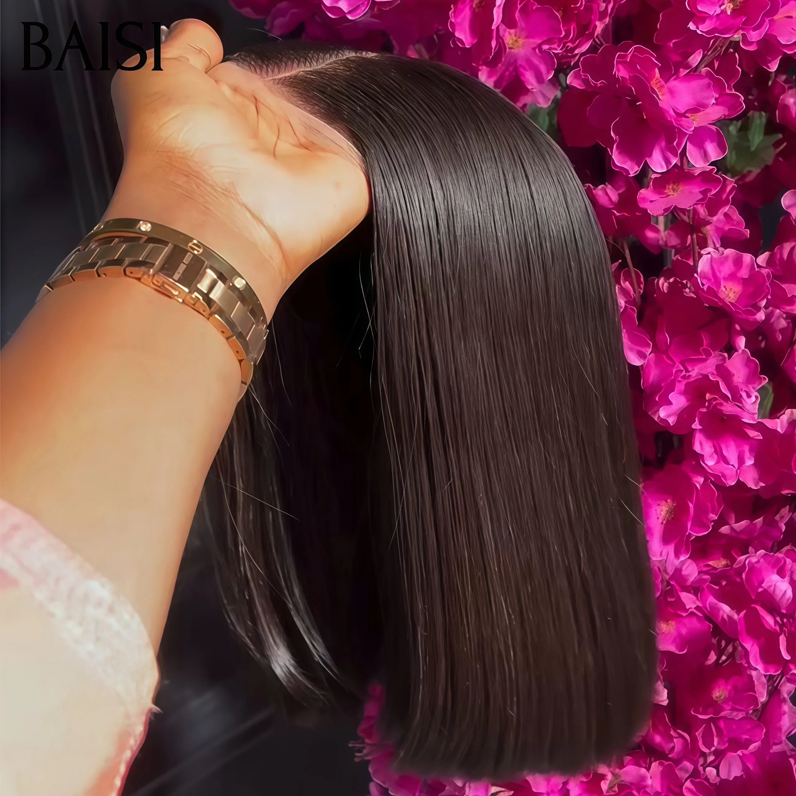 BAISI 4X4 lace closure Bob liscio 8 Pollici 69€ o vendita flash 3 parrucche in Promo 220€ in 100% capelli umani veri