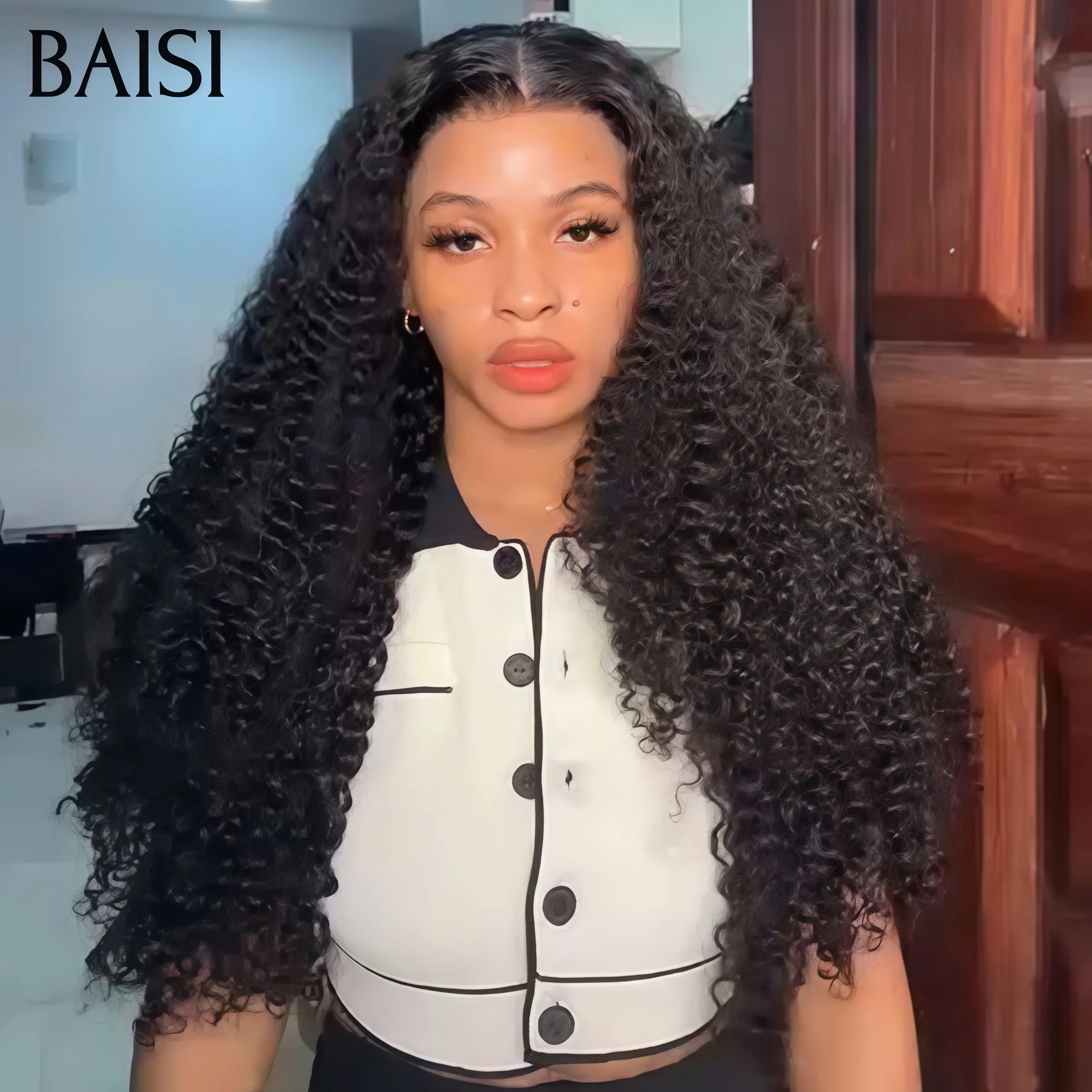 BAISI Achetez 2 perruques minimum au prix d'usine fournisseur 13X4 lace frontal deep wave 24P 129€ ou 4X4 lace closure 30 pouces ou 2X6 lace 12 pouces  bob lisse en France TVA 0€ en 100% vrais cheveux humains (Pas Besoin De Code)