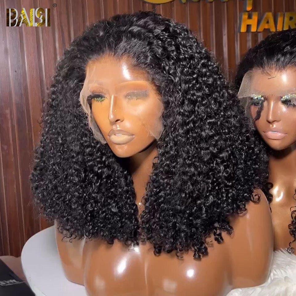 BAISI Achetez 2 perruques minimum au prix d'usine fournisseur 13X4 lace frontal curl wave 28 Pouces 179€ ou en France TVA 0€ 48H arrivé T part lace perruque afro curl en 100% vrais cheveux humains (Pas Besoin De Code)