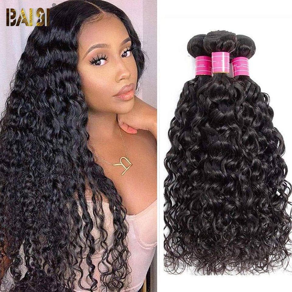 BAISI 10A Tissage Cheveux Vierges Water Wave