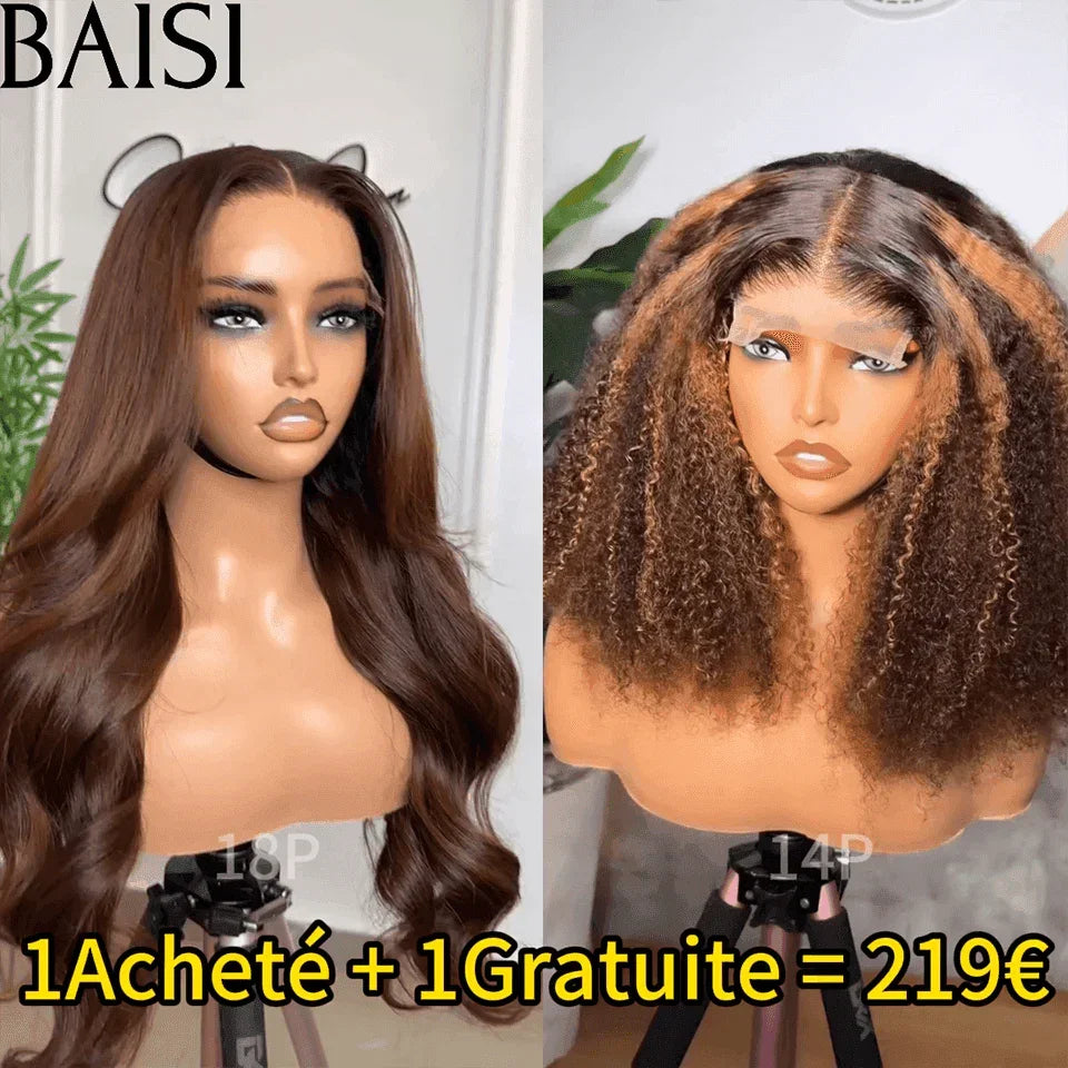 BAISI 1 Acquistato + 1 Gratis = 219€ in capelli umani 100% veri (nessun codice necessario)